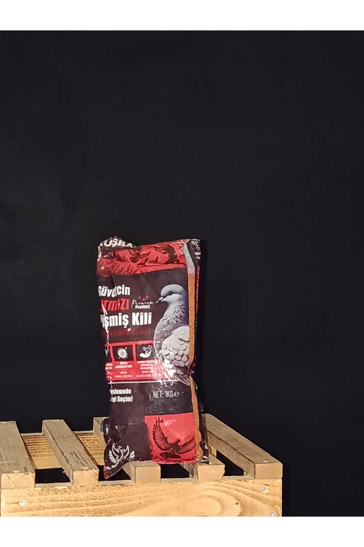 GÜVERCİN KİL TAŞI HASTA KIRGIN KUŞ GÜVERCİN TAVUK UFAK PARÇACIKLI KİL MİNERAL TAŞI 1 KG küçük görsel