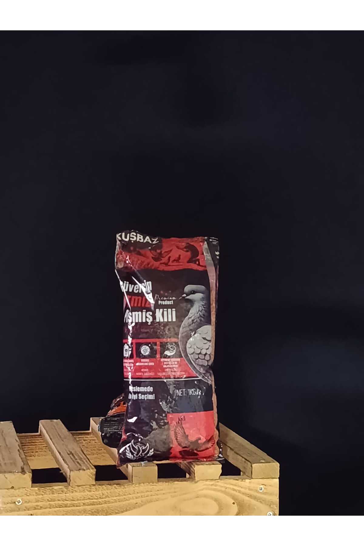 GÜVERCİN KİL TAŞI HASTA KIRGIN KUŞ GÜVERCİN TAVUK UFAK PARÇACIKLI KİL MİNERAL TAŞI 1 KG küçük görsel