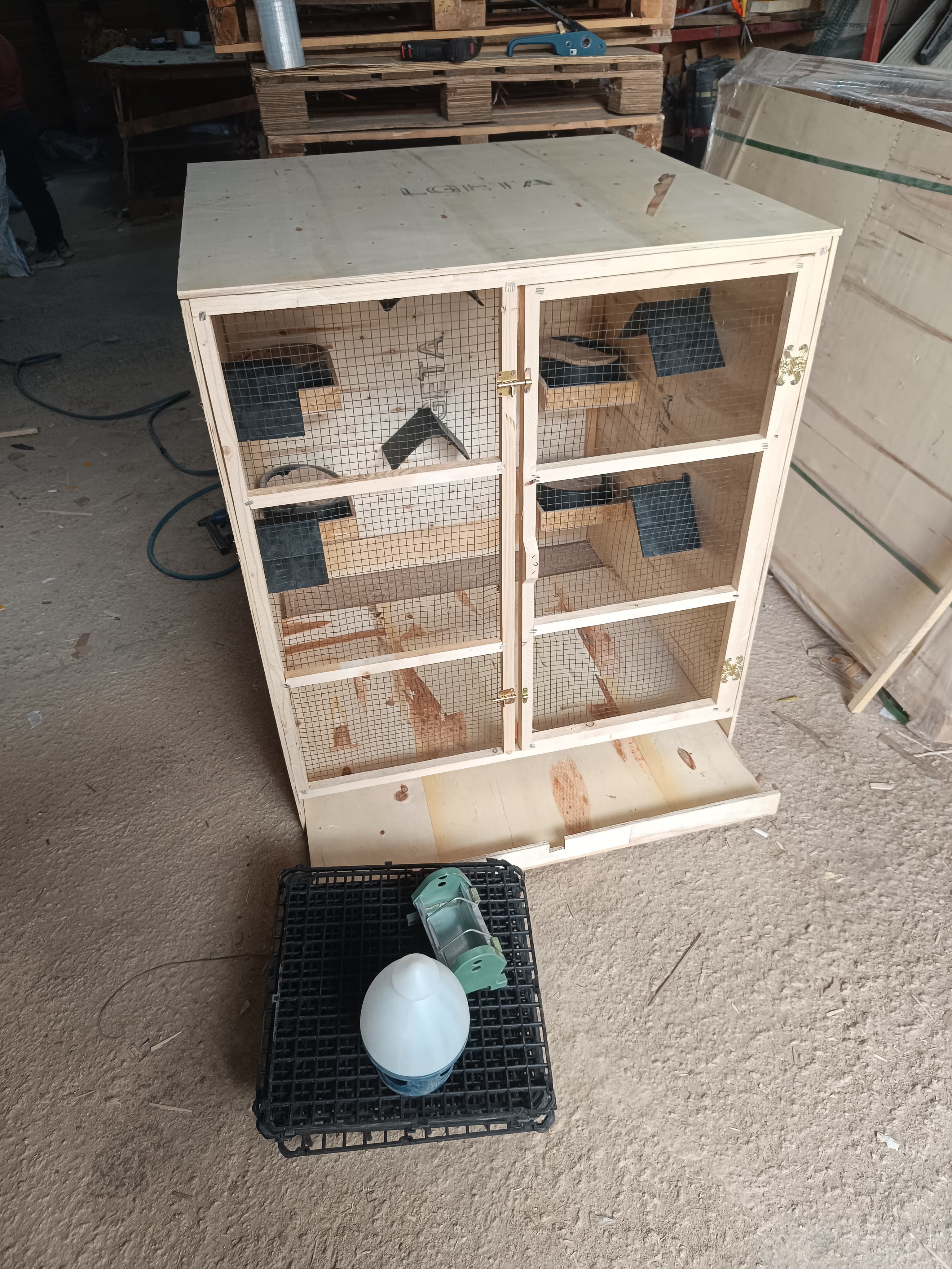 Özel Yapım Güvercin Kafesi küçük görsel