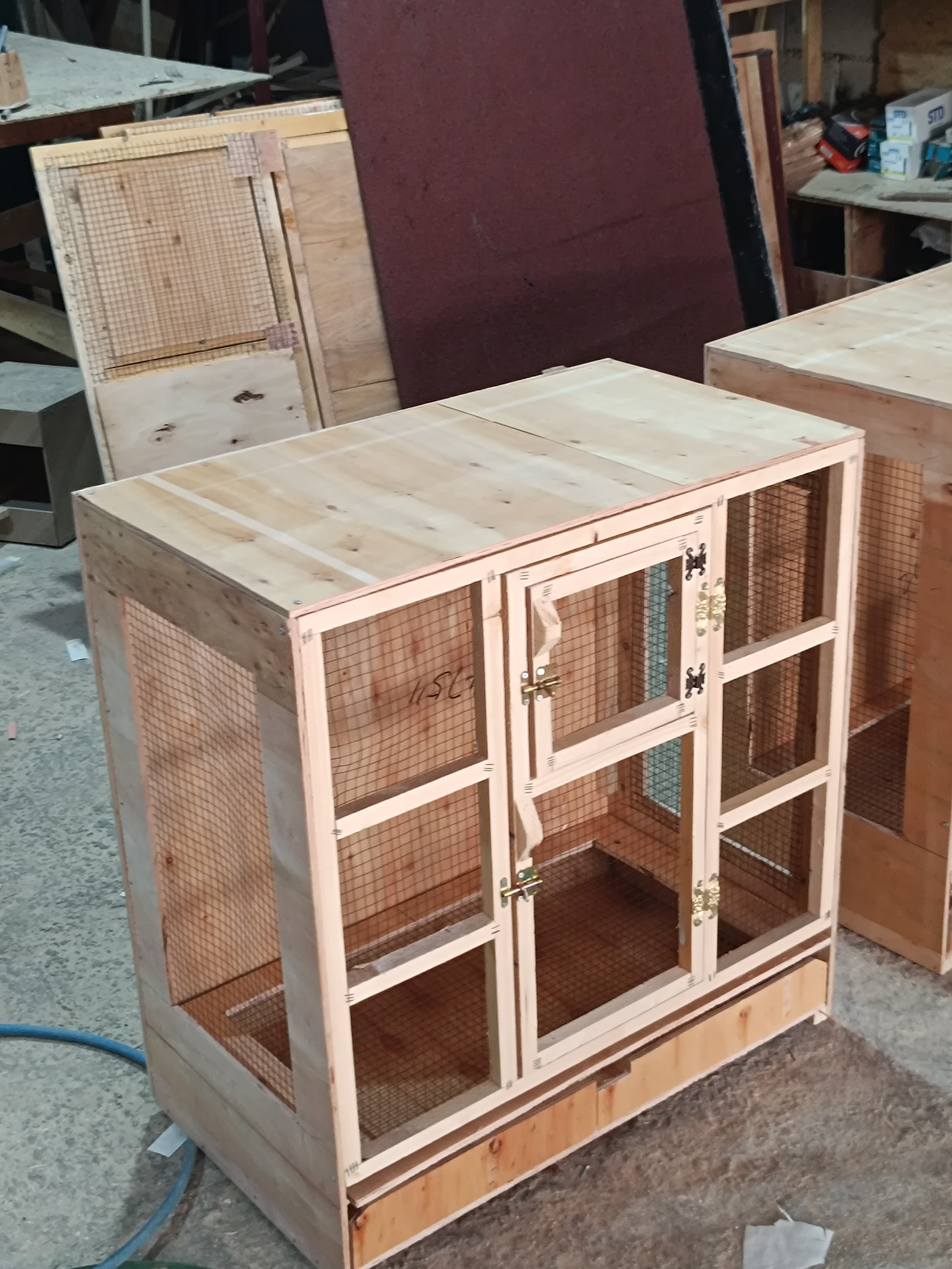 MUHABBET KANARYA ÖZEL YAPIM KAFES küçük görsel